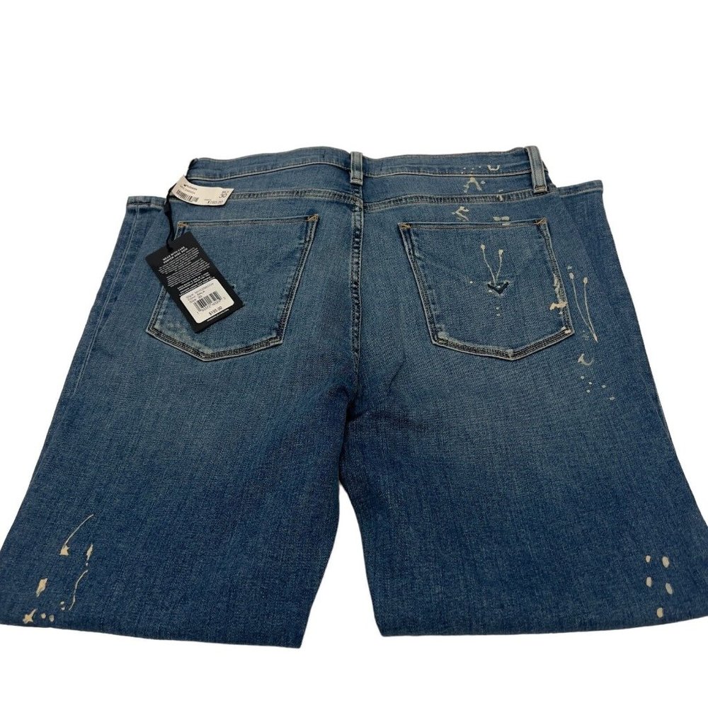 HUDSON Los Angeles Women's Jeans Barbara Straight Sz 30 NWT - Picture 2 of 15
